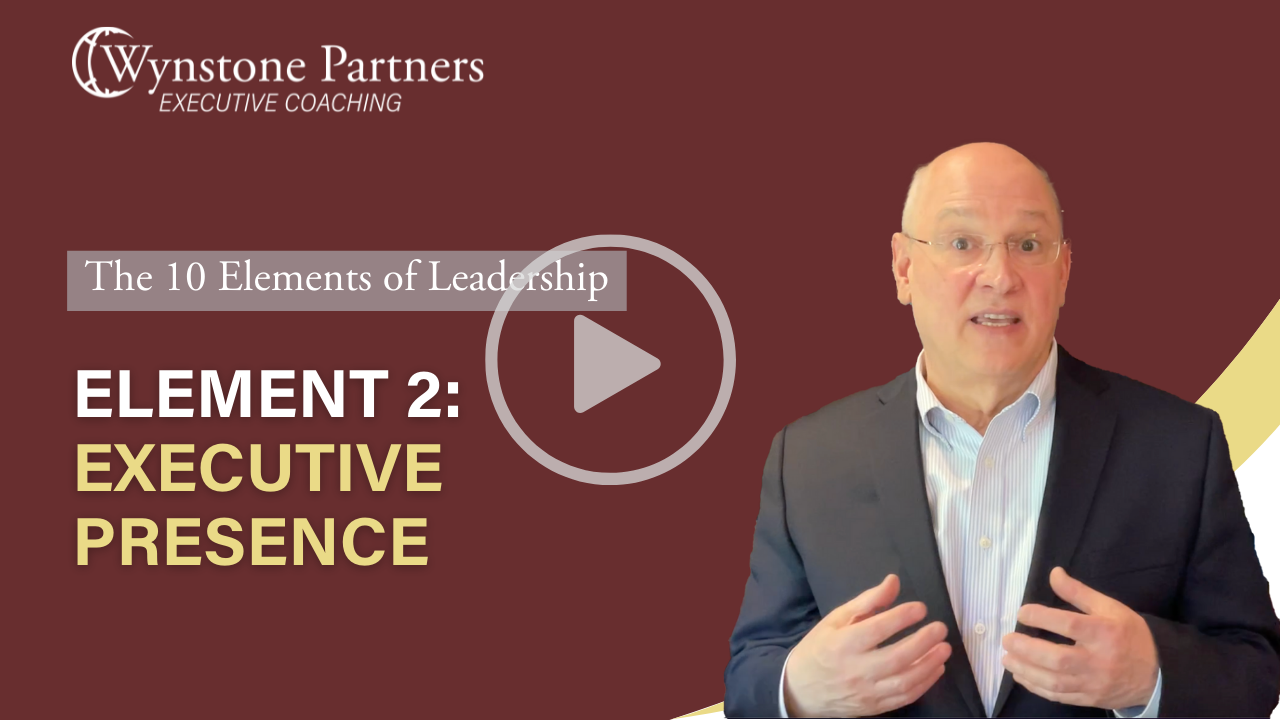 10 Elements of Leadership - Element 2: Executive Presence